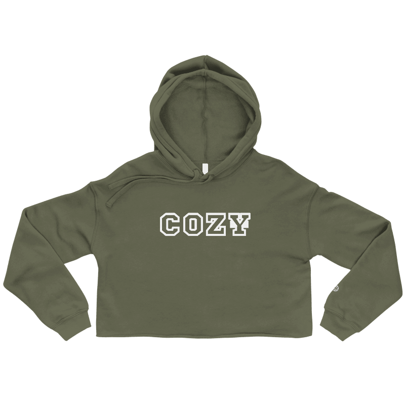 COZ¥ Essentials Crop Hoodie